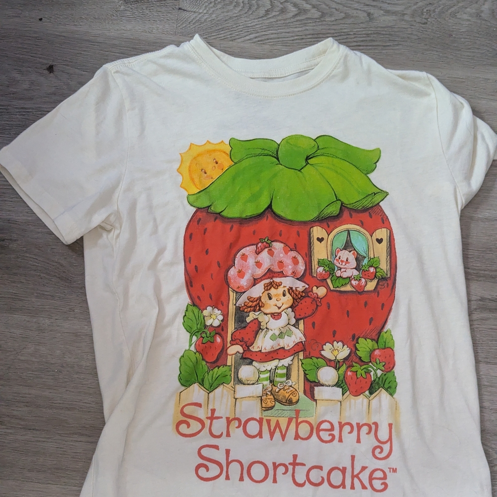 MAD Engine Strawberry Shortcake White T-Shirt